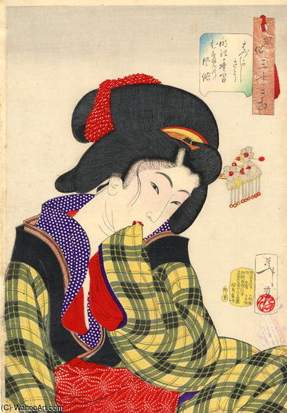 Shy — Tsukioka Yoshitoshi