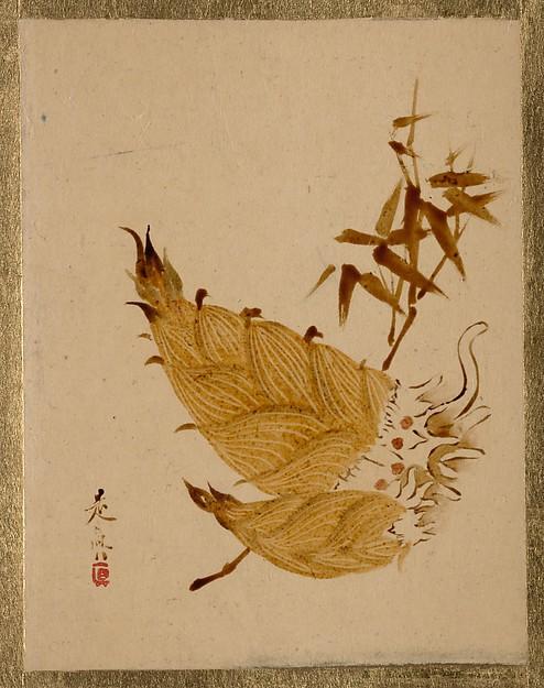 Bamboo Sprouts — Shibata Zeshin
