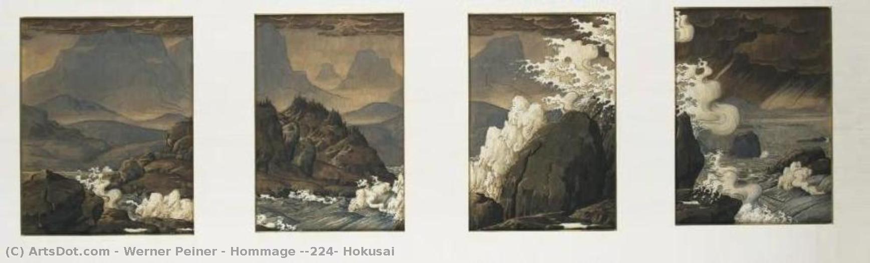 Hommage À Hokusai — Werner Peiner