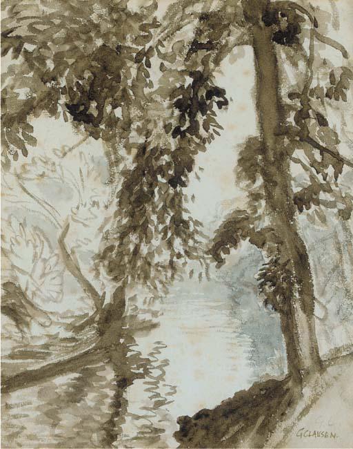 A Quiet Stream — Sir George Clausen