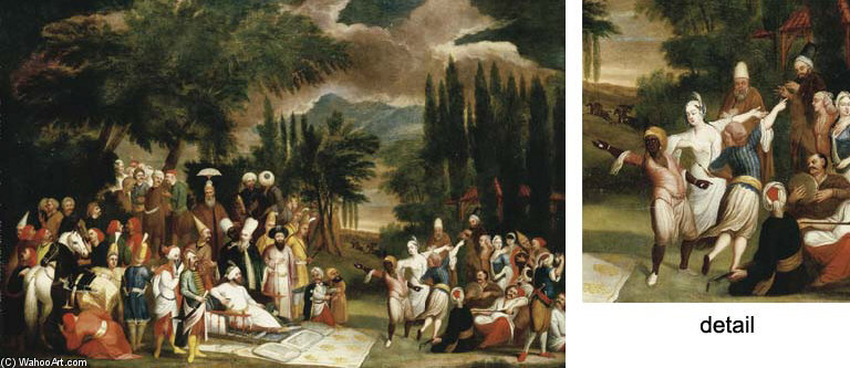 Baptiste Vanmour (valenciennes Constantinople) — Jean Baptiste Vanmour