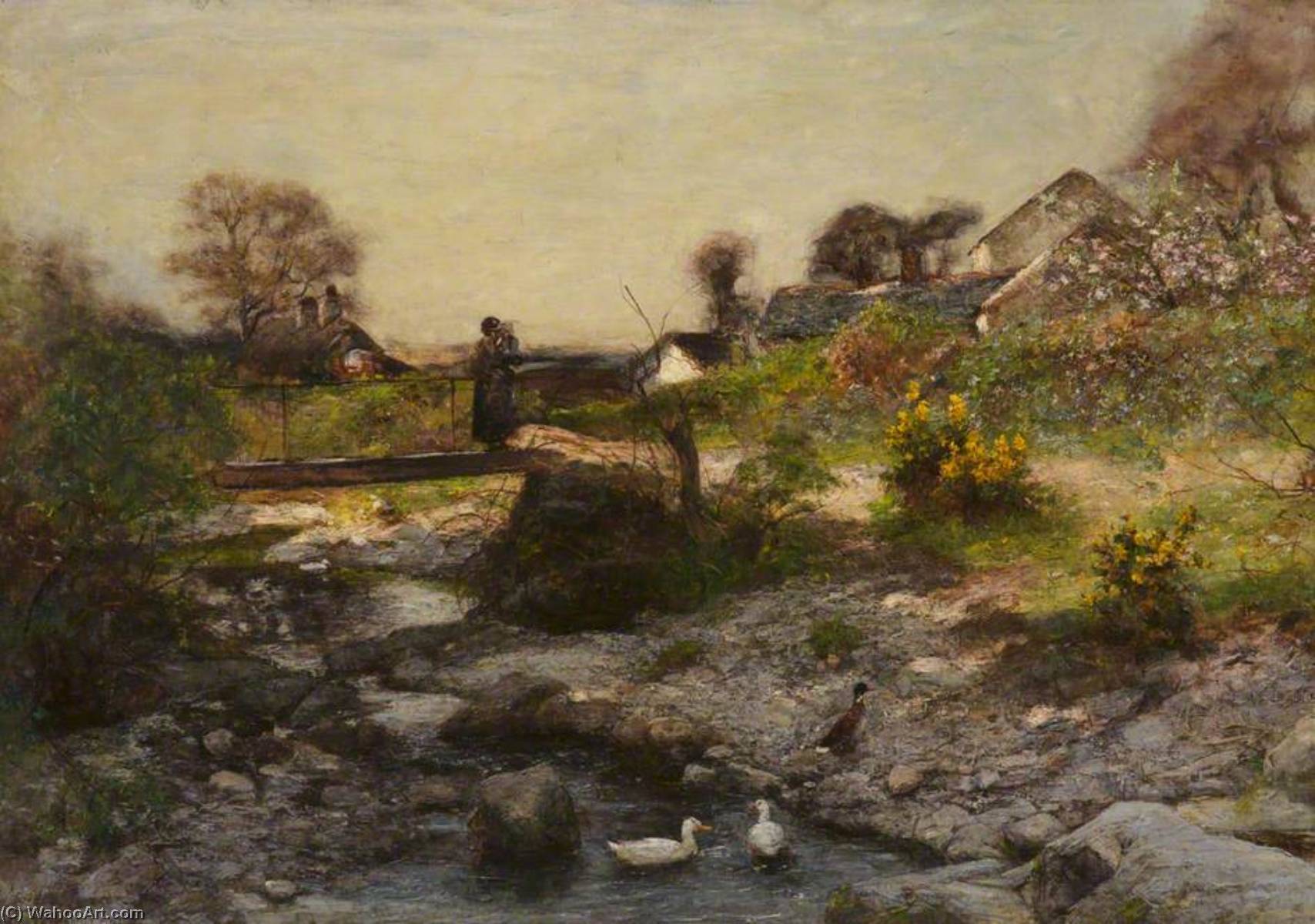 A Village Brook — Joshua Anderson Hague