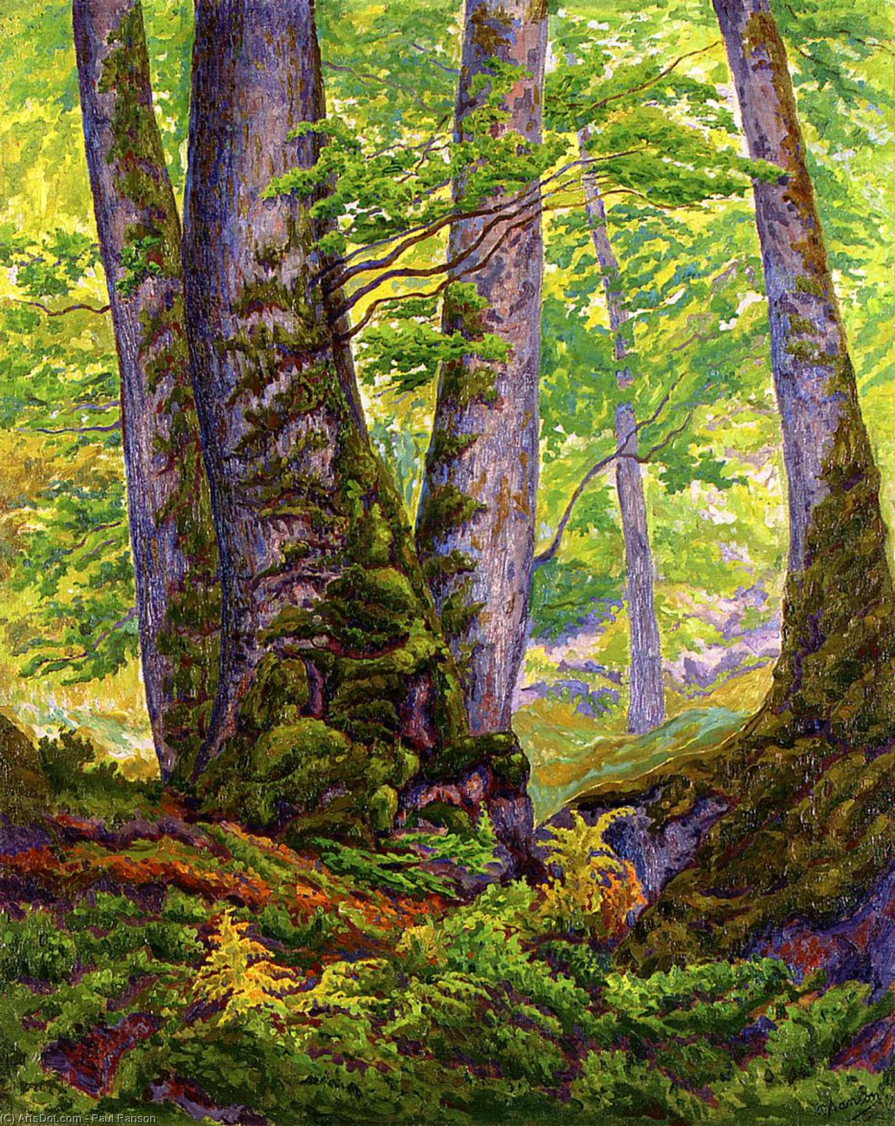Three Beeches — Поль Эли Рансон