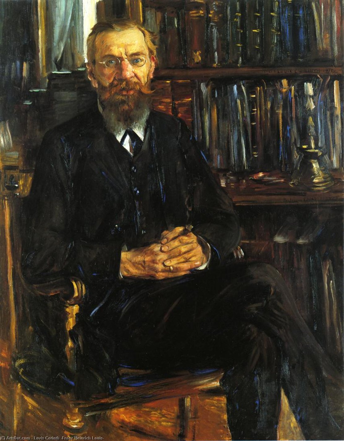 Retrato Del Profesor Eduard Meyer — Lovis Corinth