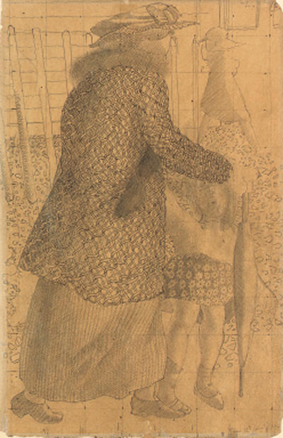 Out Walking, Hilda — Sir Stanley Spencer