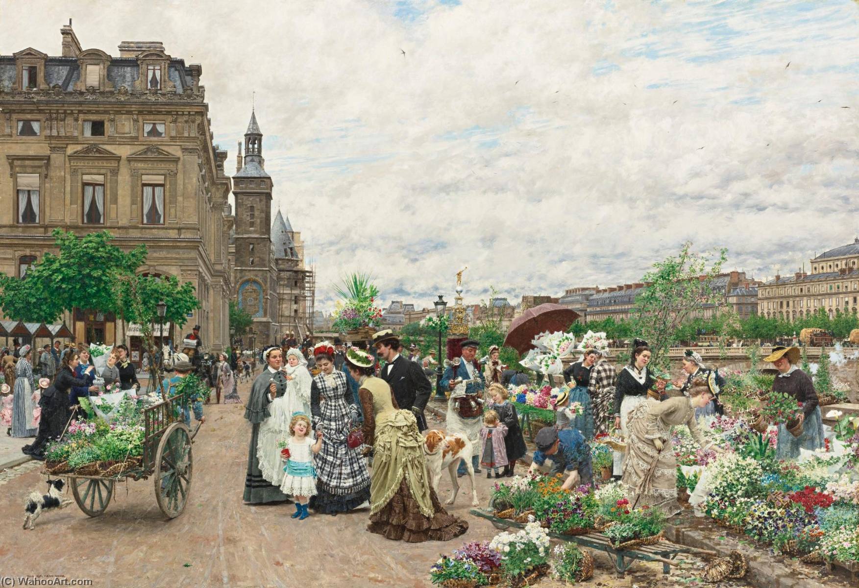 Le Quai Aux Fleurs — Marie Francois Firmin-girard