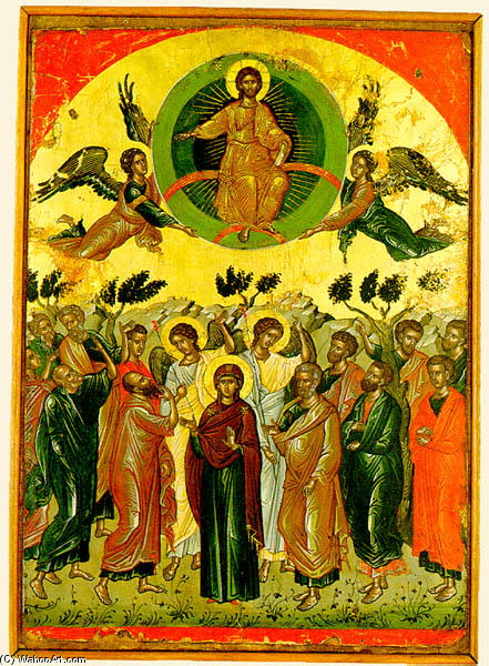 The Ascension — Theophanes The Cretan (theophanes Strelitzas)