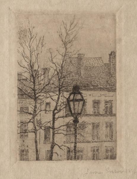 The Street Lamp — Энсор