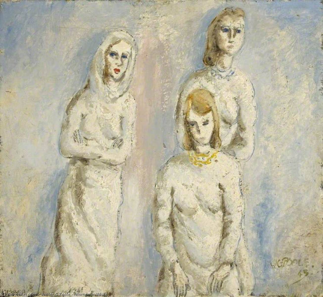 Women In White — Walter G Poole