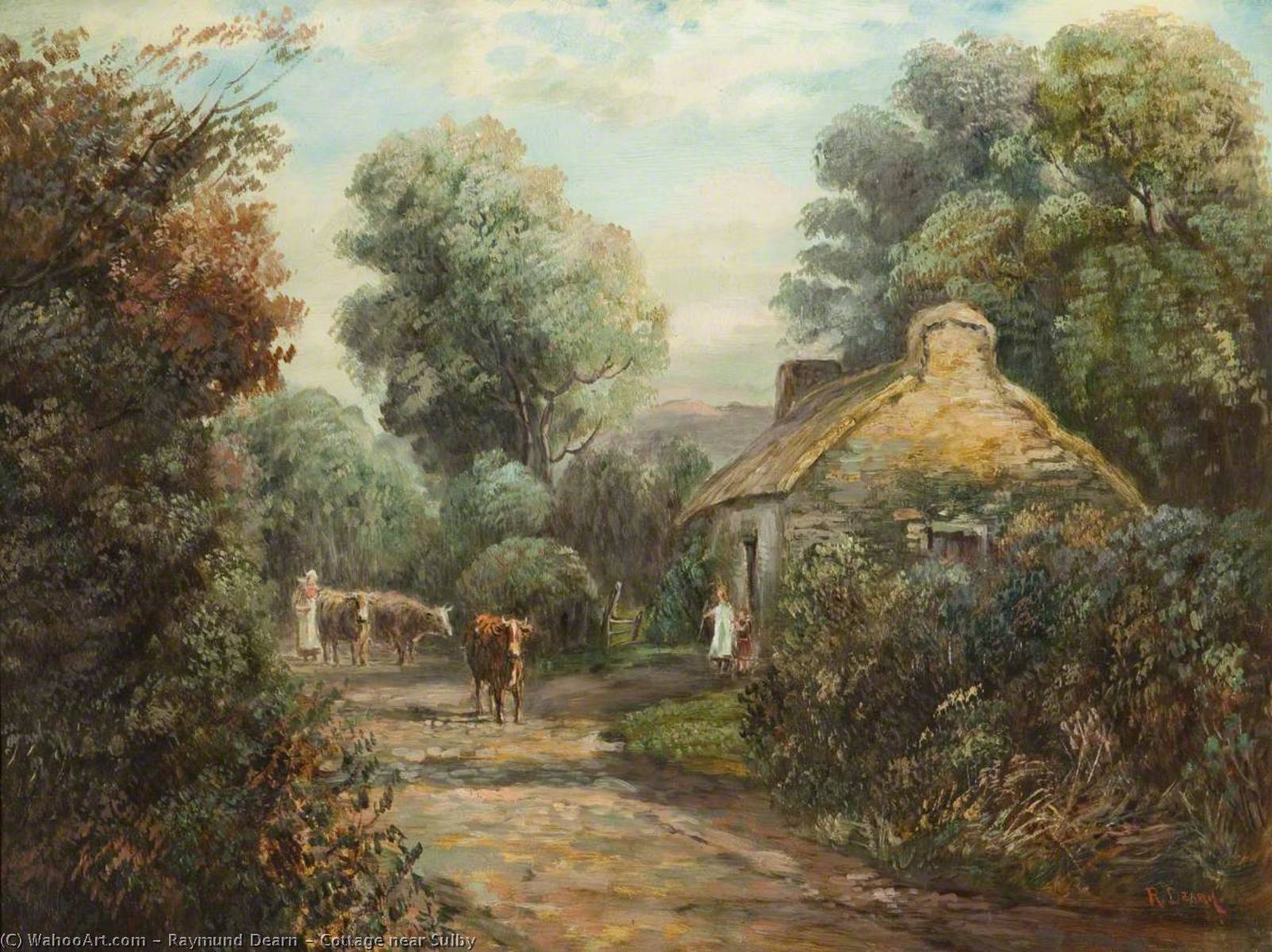Cottage Near Sulby — Raymund Dearn