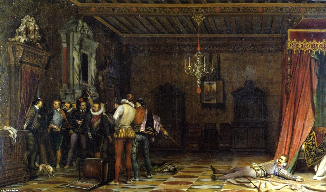 The Murder Of The Duke Of Guise — Hippolyte-paul Delaroche