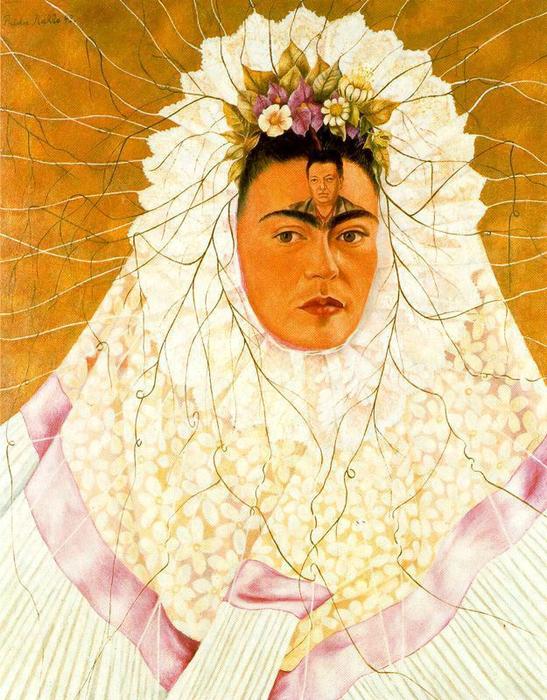 Diego En Mi Pensamiento (frida De Tehuana) — Frida Kahlo