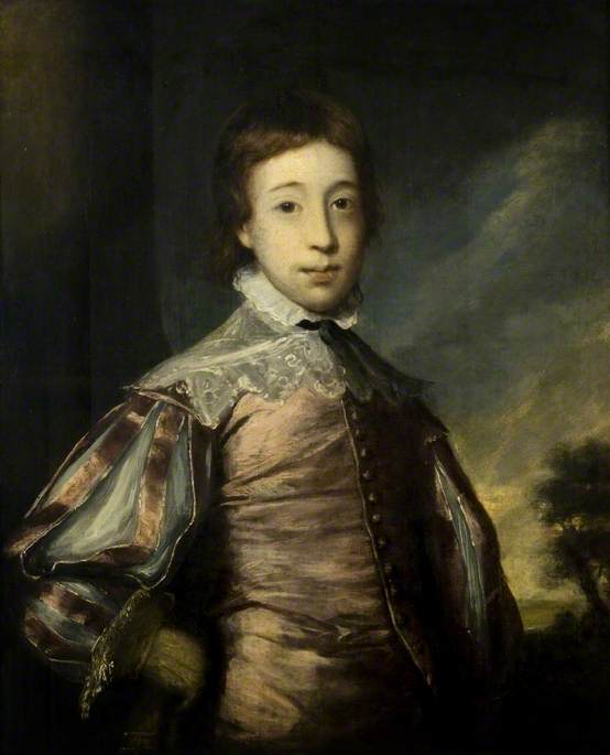 A Boy In Van Dyck Dress — Sir Joshua Reynolds