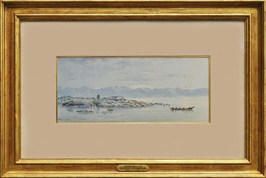 Sitka Sound, (painting) — Theodore J. Richardson