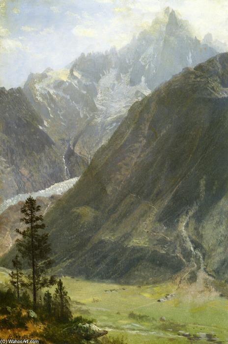 Mountain Landscape — Алберт Бирштадт