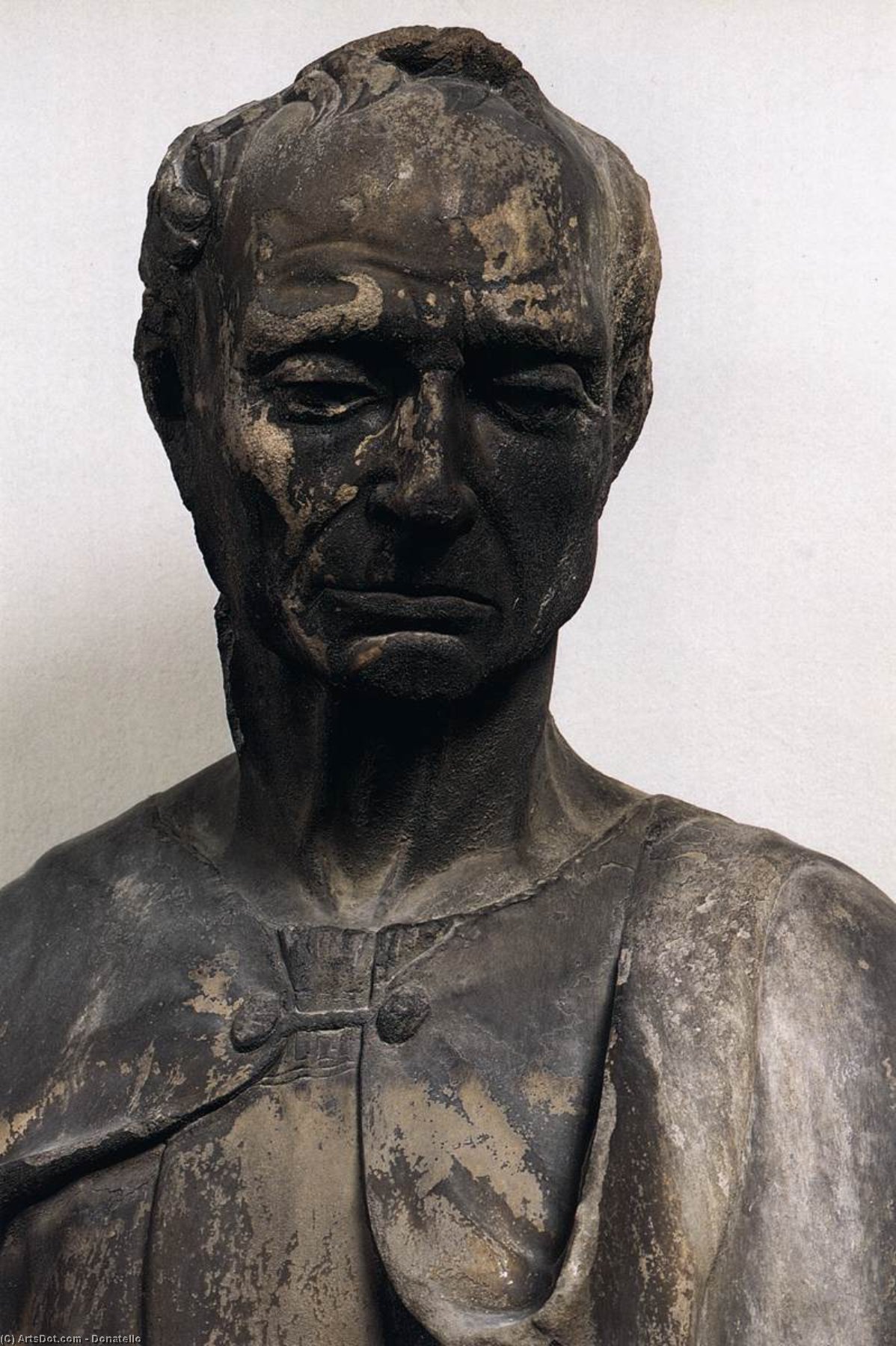 Prophet With Scroll (detail) — Донателло