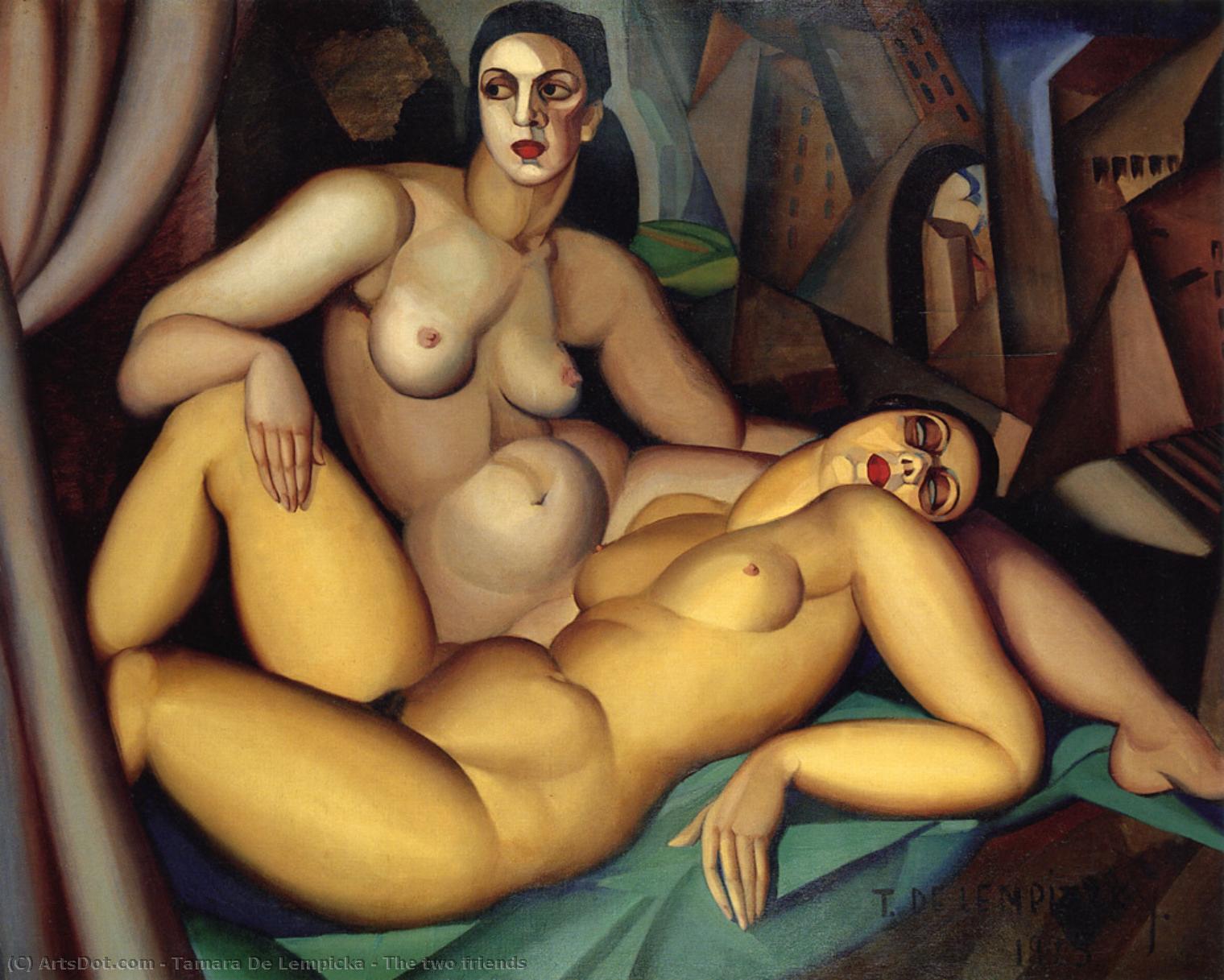 The Two Friends — Тамара Де Лемпицка