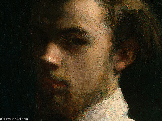 Self Portrait (detail 1) - — Henri Fantin-latour