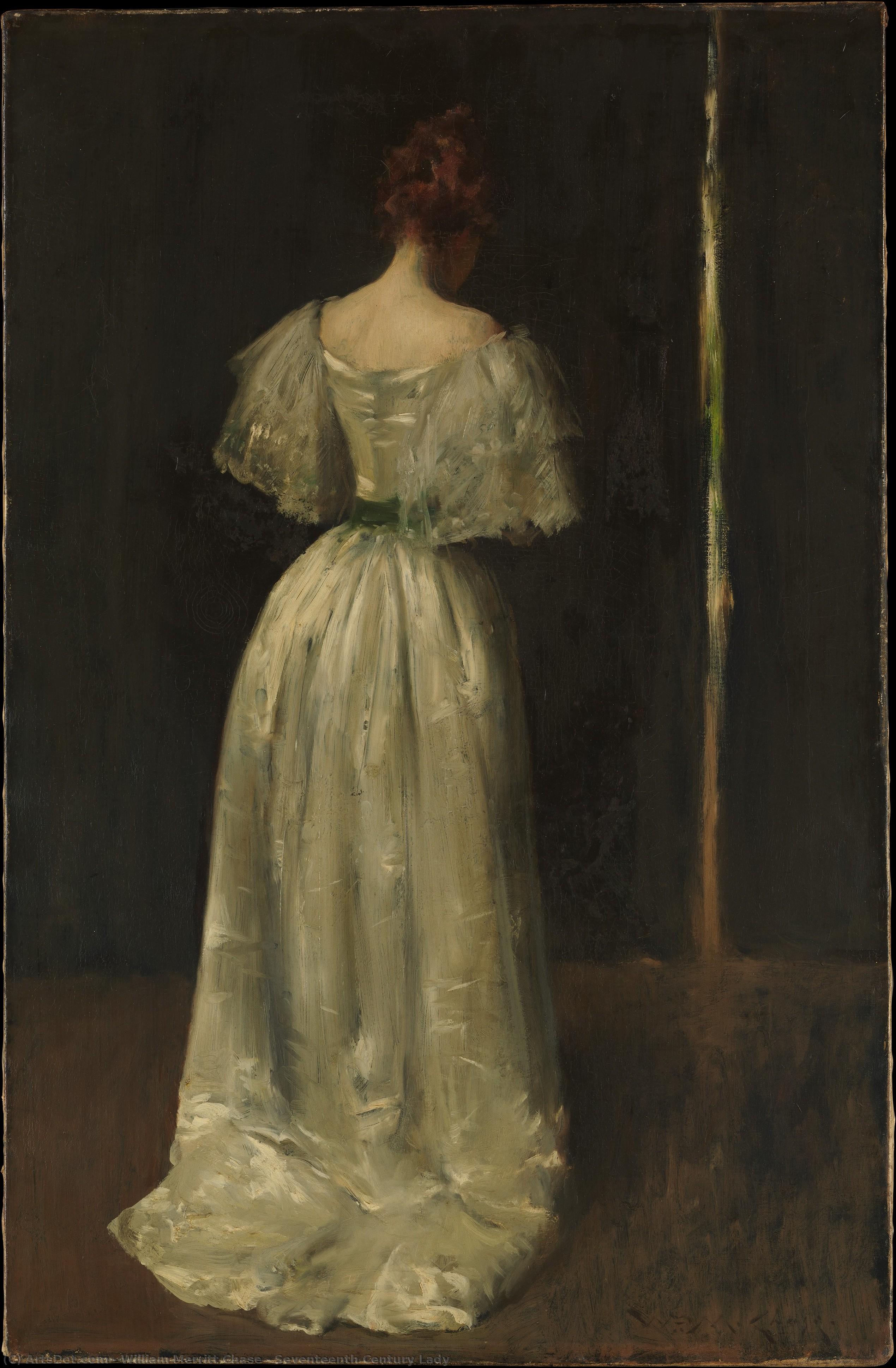 Seventeenth Century Lady — William Merritt Chase