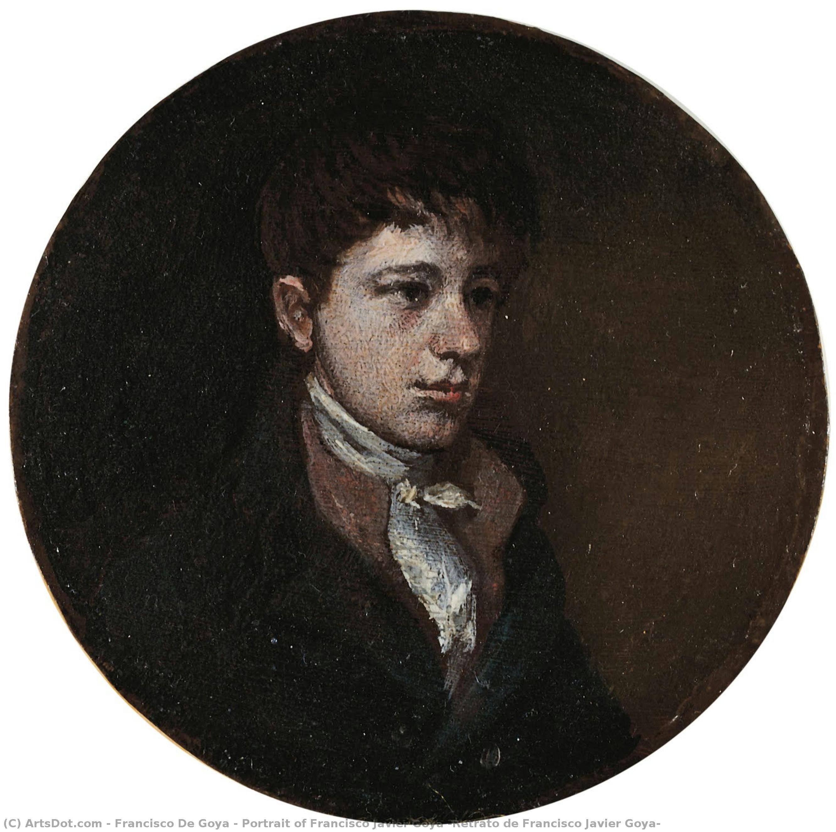 Portrait Of Francisco Javier Goya — Francisco José De Goya Y Lucientes