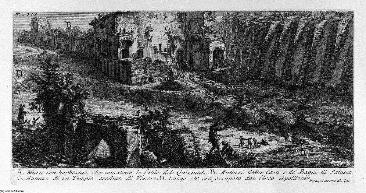 The Roman Antiquities, T. 1, Plate Xvi — Giovanni Battista Piranesi