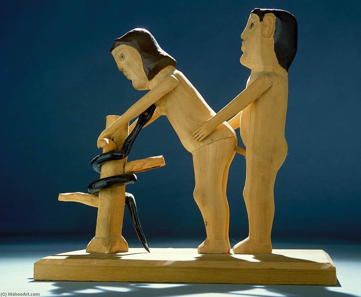 Adam And Eve — Edgar Tolson