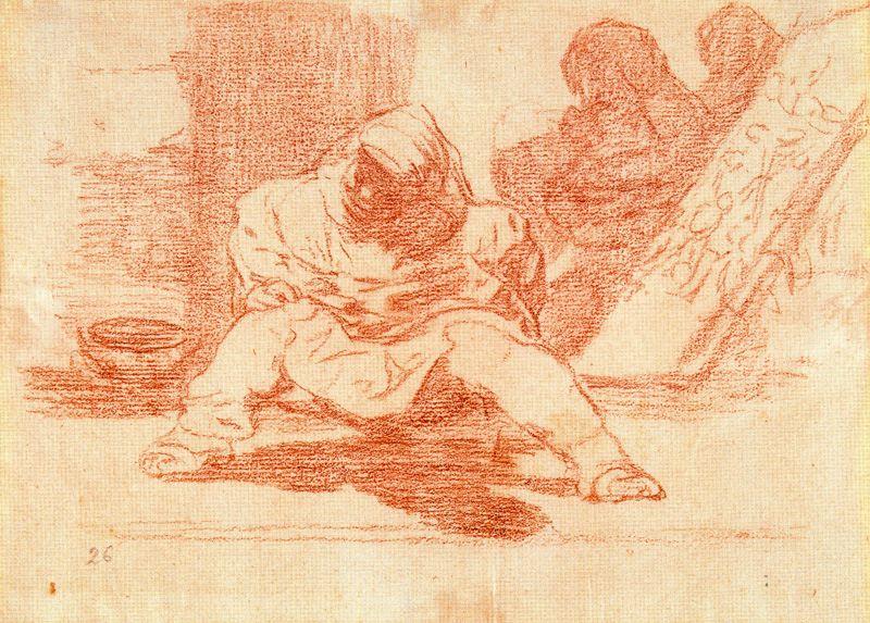 Que Locura! 1 — Francisco José De Goya Y Lucientes