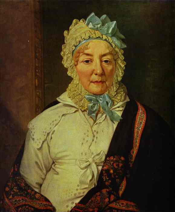 Portrait Of Ye. A. Arkharova — Vladimir Lukich Borovikovsky