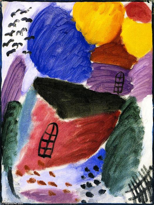 Variation: Russian Motif — Alexej Von Jawlensky