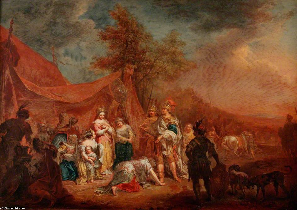 Alexander And The Family Of Darius — Johan Georg Platzer