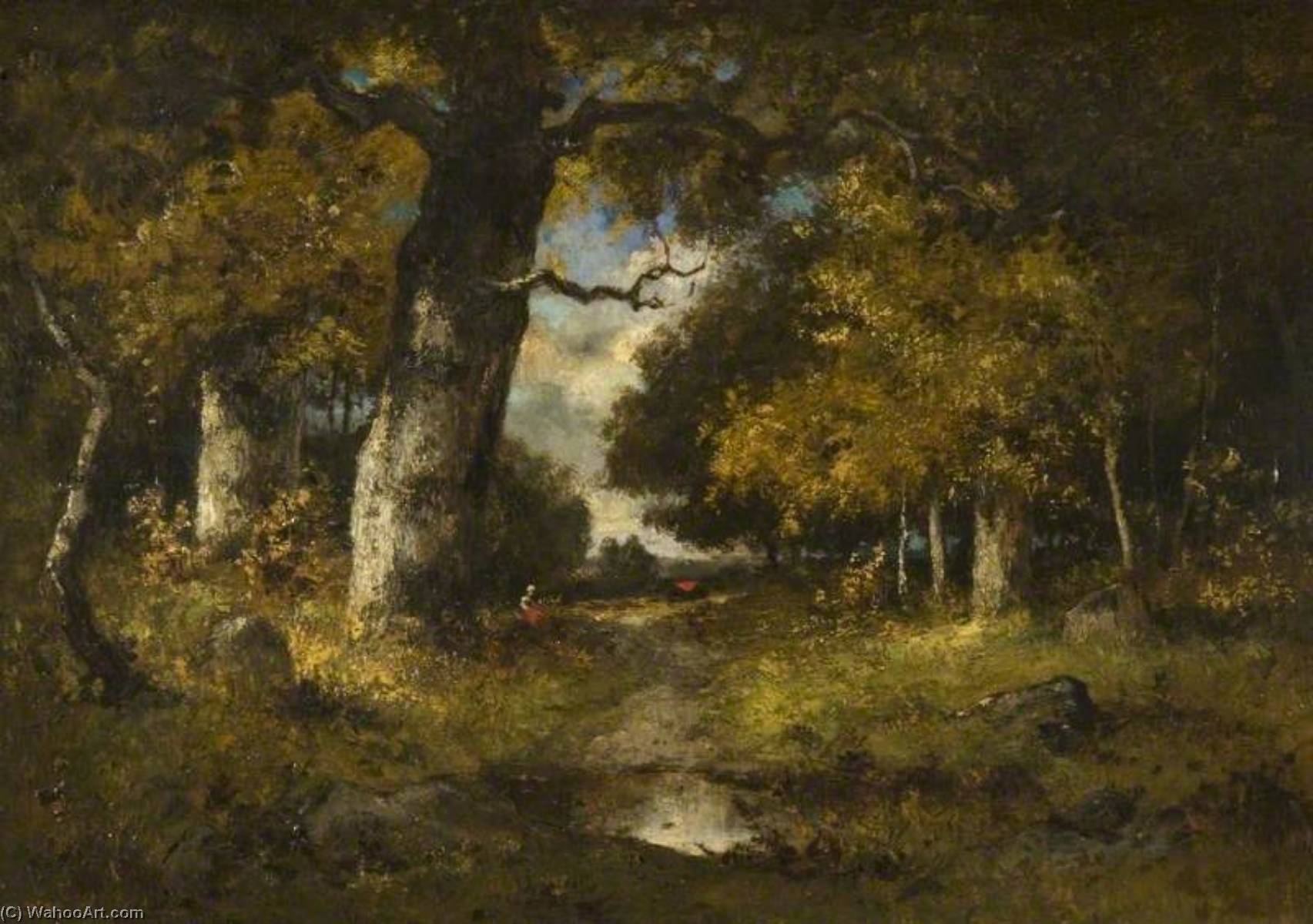 Woodland Scene — Narcisso Díaz De La Peña