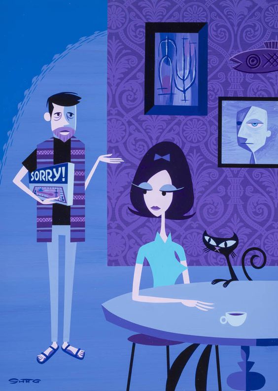 The Apologist — Josh Agle (shag)