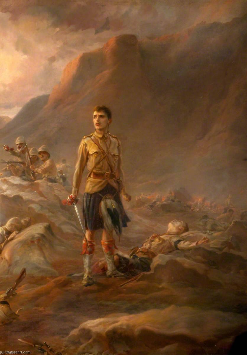 'stand Fast Craigellachie' (detail) — Elizabeth Thompson