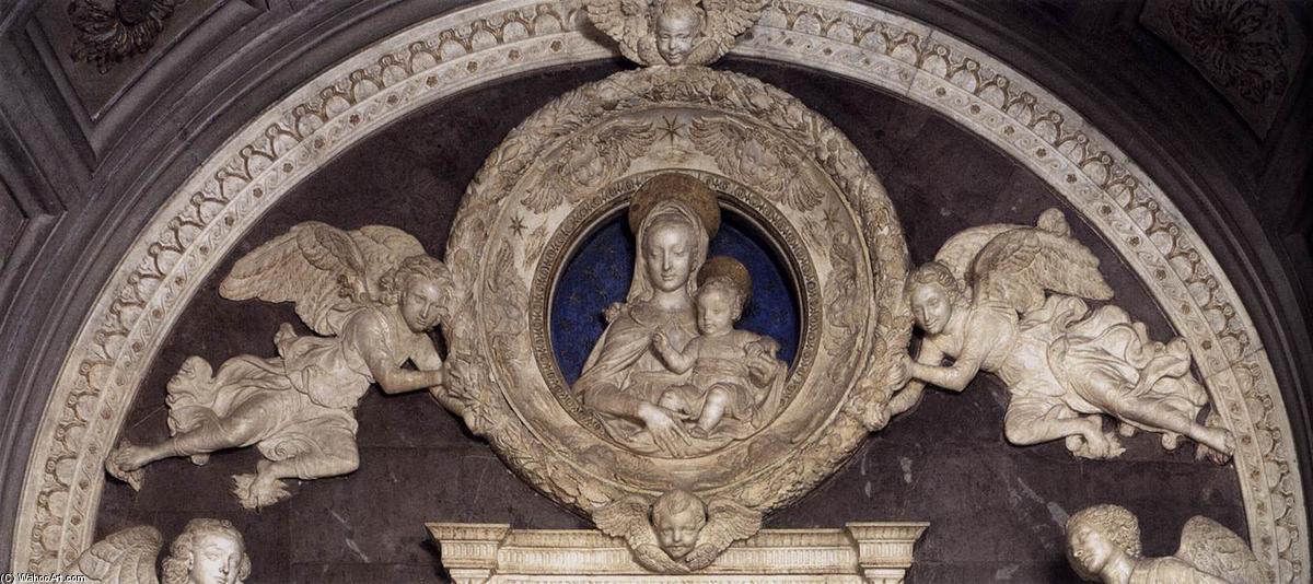 Tomb Of The Cardinal Of Portugal (detail) — Antonio Rossellino