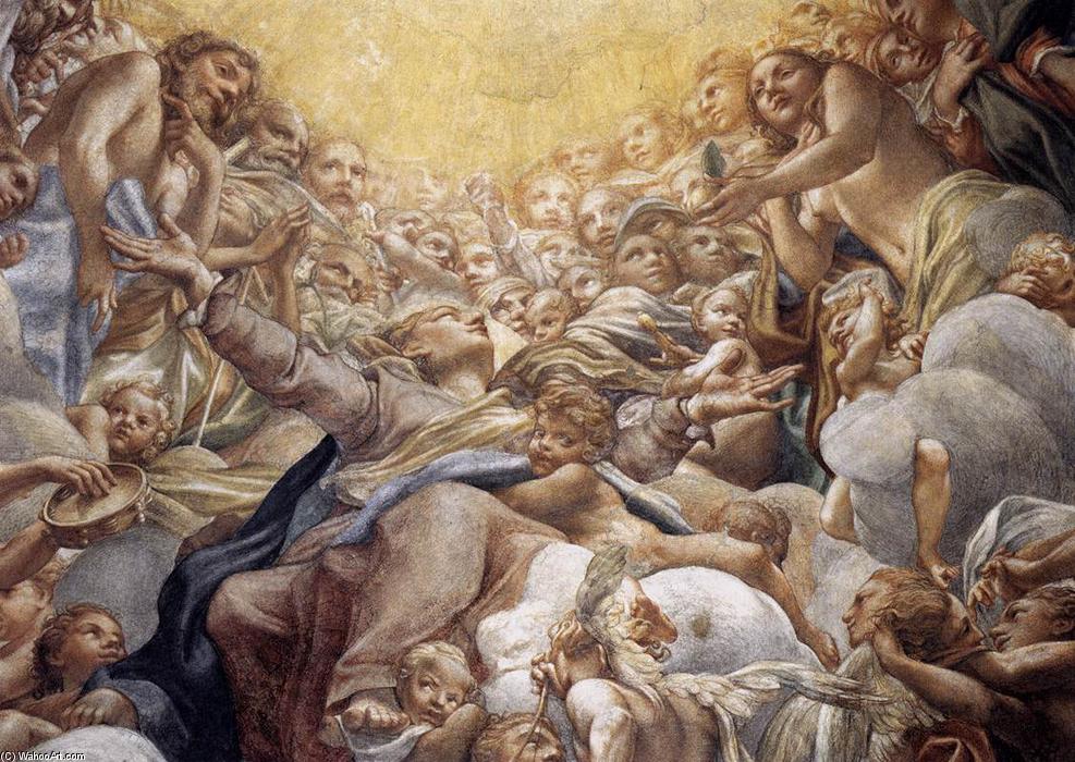 Assumption Of The Virgin (detail) — Antonio Allegri Da Correggio