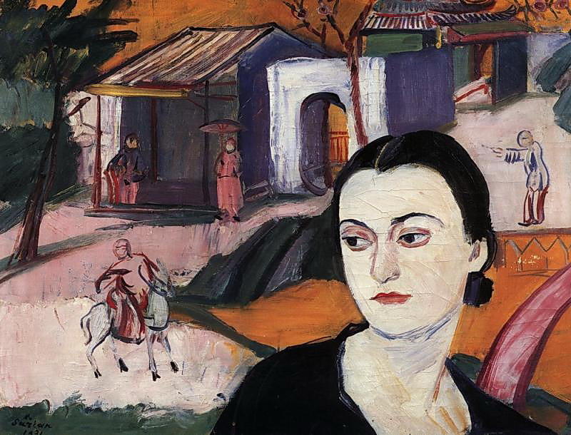 Portrait Of Victoria Alabyan — Martiros Sarian