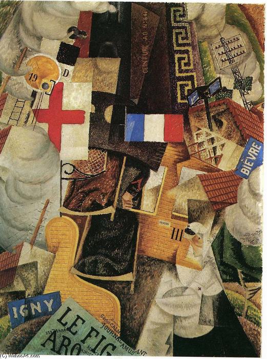 Train Of The Wounded — Gino Severini