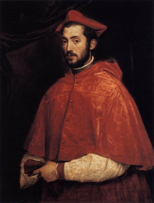 Cardinal Alessandro Farnese — Titian
