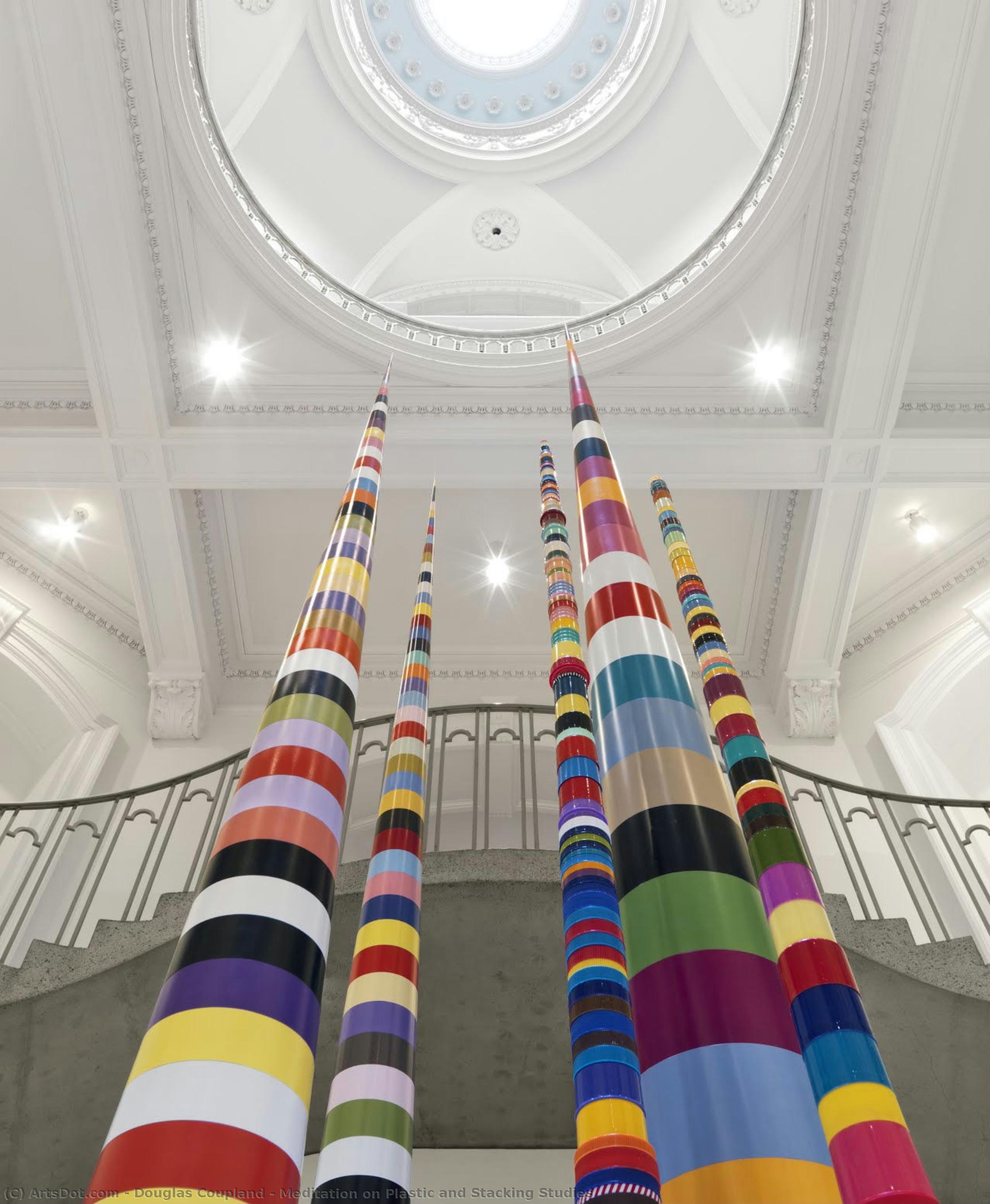 Meditation On Plastic And Stacking Studies — Douglas Coupland