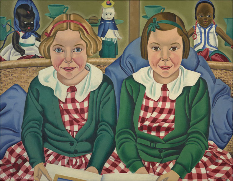 Fay And Jane Birkinshaw — Rita Angus
