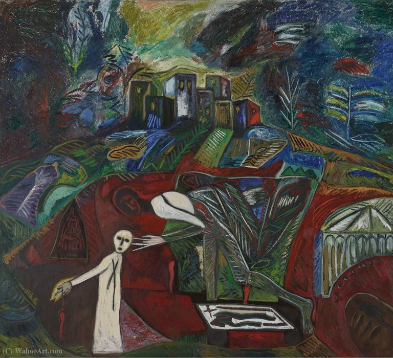 Untitled (839) — Mimmo Paladino