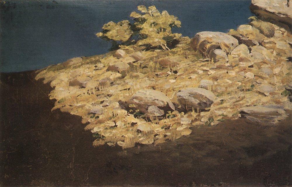 Mountain Slope. Crimea — Arkhip Ivanovich Kuindzhi