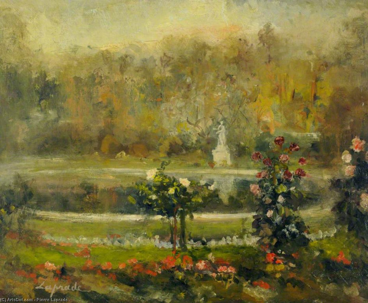 Scene In A Garden — Pierre Laprade
