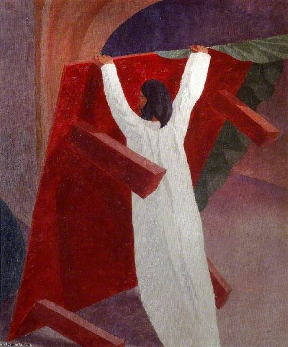 Christ Overturning The Money Changers' Tables — Sir Stanley Spencer