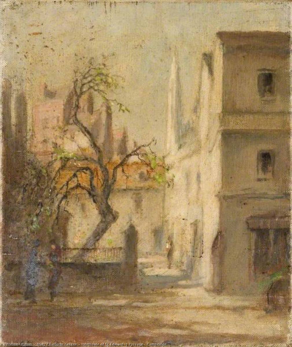 Northside Of St Edward's Passage, Cambridge — Mary Charlotte Greene