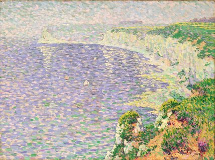 A View Of The Cliffs Of Etretat — Claude Emile Schuffenecker