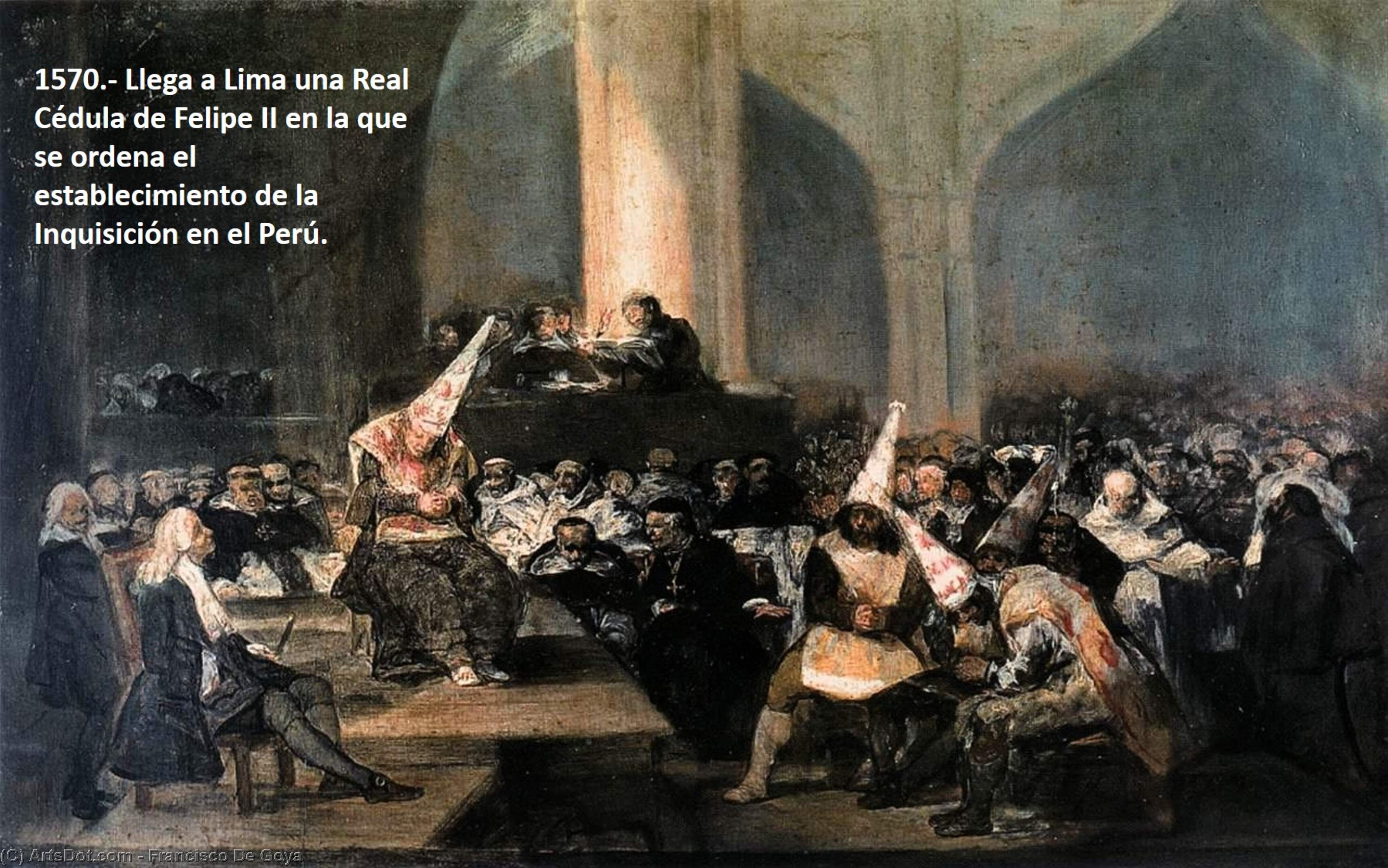 The Inquisition Tribunal — Francisco José De Goya Y Lucientes