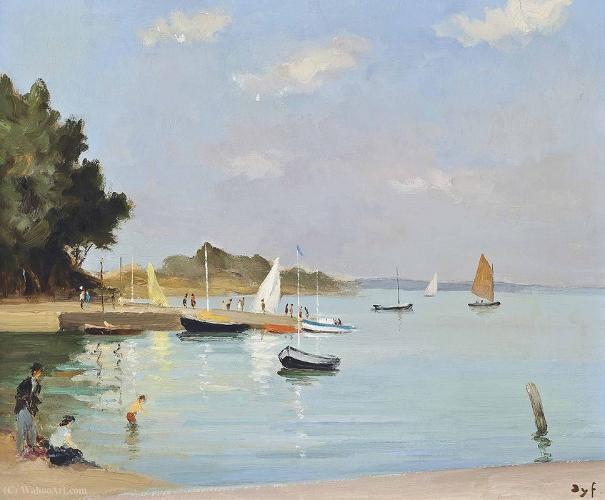 Embankment Of Logeo, (1978) — Marcel Dyf