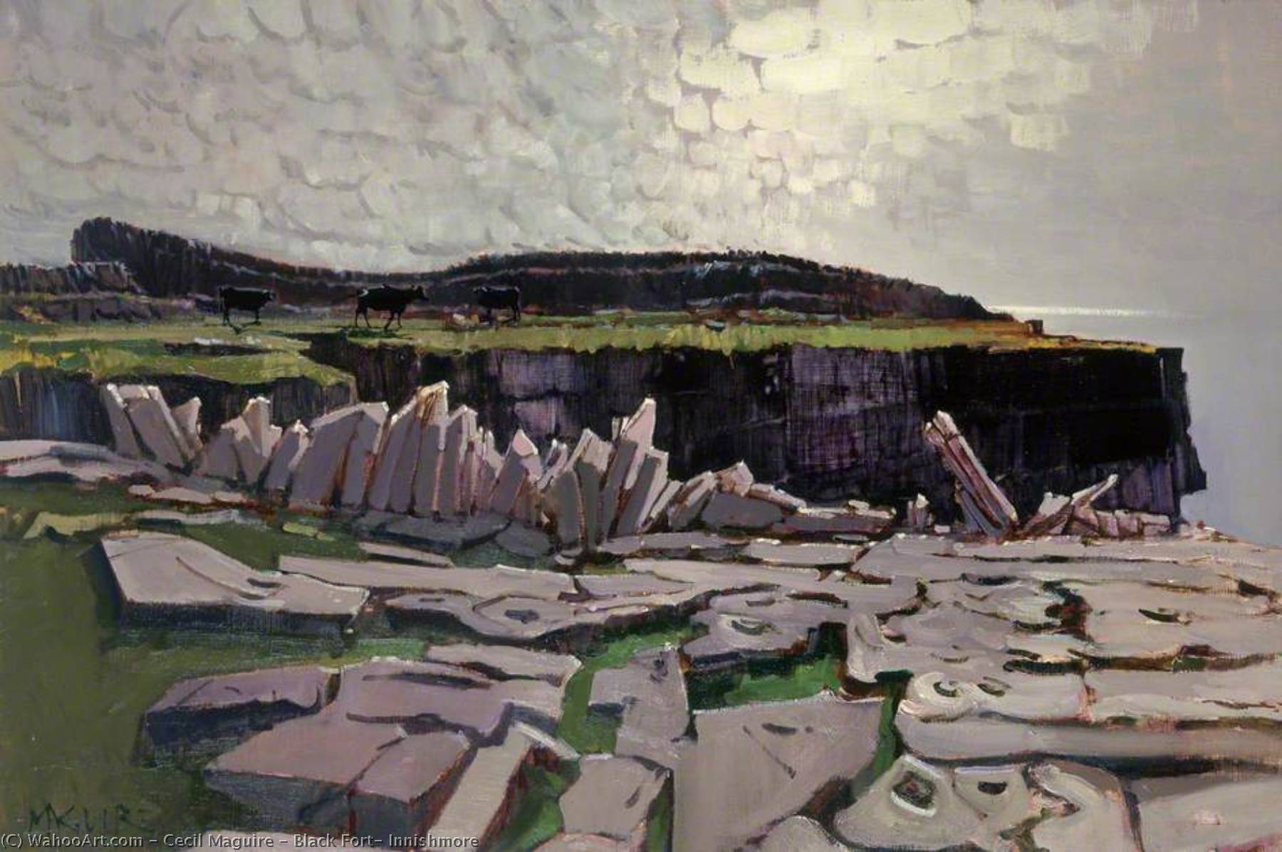 Black Fort, Innishmore — Cecil Maguire