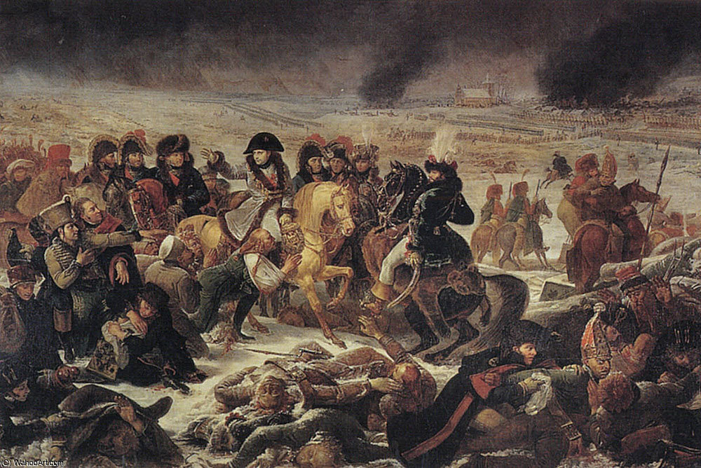 Napoleon On The Battlefield Of Eylau — アントワーヌ＝ジャン・グロ